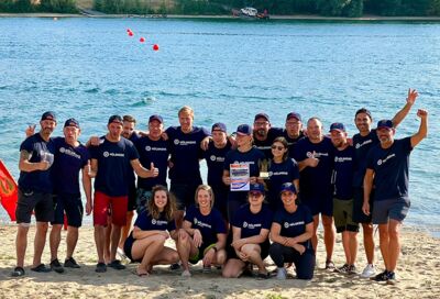 2. Platz bei Drachenboot_Regatta in Wesel