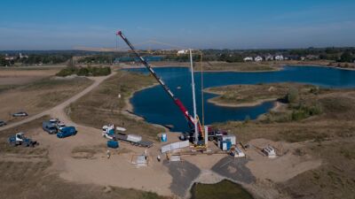 Xanten Brücke Lüttingen Mölleweg Hülskens